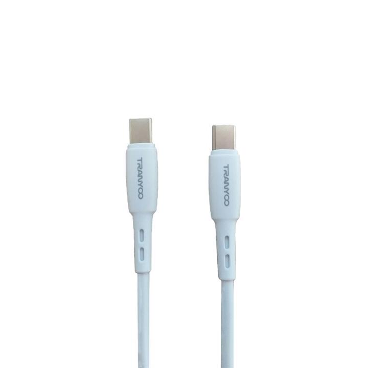 کابل تبدیل USB-C به USB-C ترانیو مدل T-P2 طول 1متر